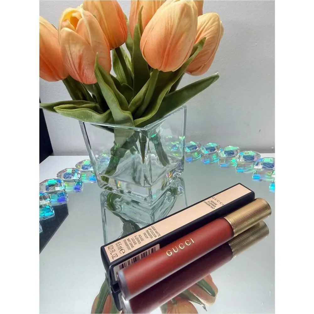 Gucci Women NEW Janet Rust 505 Liquid Matte Lip Colour Luxury Makeup
